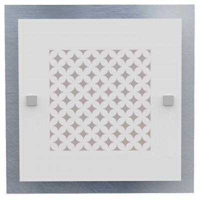 Светильник малый "Ампер" 2хE27х60Вт серый, сетка 288-91-22-1H