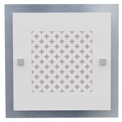 Светильник средний "Ампер" 4хE27х60Вт серый, сетка 288-91-22-2H