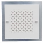 Светильник средний "Ампер" 4хE27х60Вт серый, сетка 288-91-22-2H