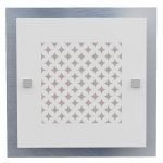 Светильник большой "Ампер" 4хE27х60Вт серый, сетка 288-91-24-3H