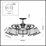 Люстра потолочная Odeon light 2882/7C NAVIS