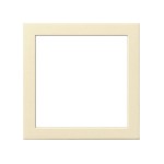 Gira F100 Крем глянц Промежуточная рамка с квадратным отверстием 55x55 мм (G289111)