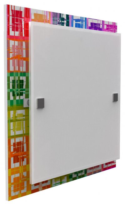 Светильник малый "Ампер" 2хE27х60Вт цветной, белое 290-11-122-1H