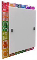 Светильник малый "Ампер" 2хE27х60Вт цветной, белое 290-11-122-1H