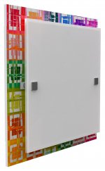 Светильник большой "Ампер" 4хE27х60Вт цветной, белое 290-11-124-3H