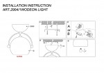 Светильник настенный бра Odeon light 2904/1W BULA