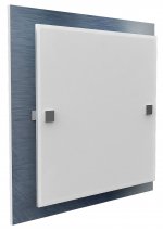 Светильник средний "Ампер" 4хE27х60Вт алюминий, белое 292-91-22-2H