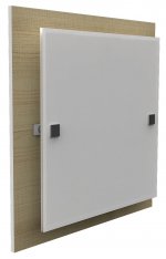 Светильник большой "Ампер" 4хE27х60Вт сосна, белое 293-20-124-3H