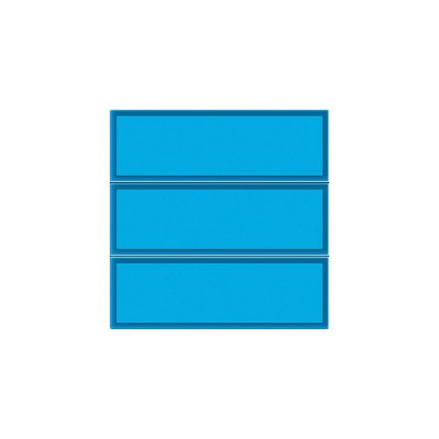 Gira TX-44 Дополнительная кнопка вызова на 3 абонента синяя подсветка (G129400)