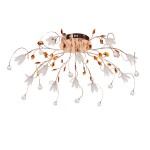 Люстра с пультом Mw light 294015412 Подснежник