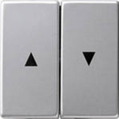 Gira E22 Алюминий Клавиша 2-ая для жалюзийного выключателя (G294203)