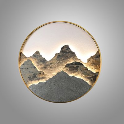 Настенный светильник DAWN D80 Brass