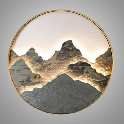 Настенный светильник DAWN D120 Brass