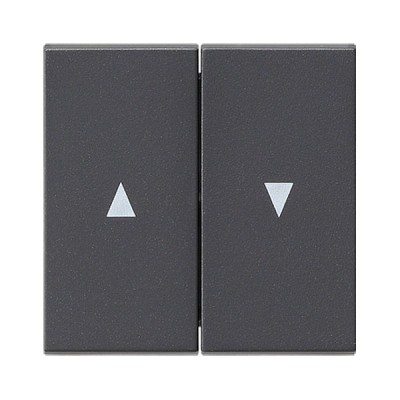 Gira S-55 Антрацит Клавиша 2-ая жалюзийная (G29428)