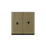 Gira S-55 Бронза Клавиша 2-ая жалюзийная (G294603)