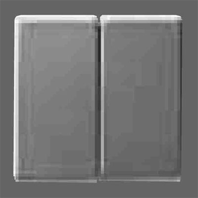 Gira E22 Алюминий Клавиша 2-ая (G295203)