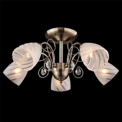 Люстра Eurosvet 29564/5 античная бронза