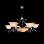 Люстра Eurosvet 29850/6+3 античная бронза Strotskis