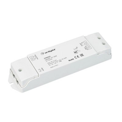 Диммер SMART-D1-DIM (12-24V, 1x10A, 2.4G) (Arlight, IP20 Пластик, 5 лет) Arlight 29920