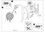 Настенно-потолочный светильник Eglo 92568 BERAMO 1