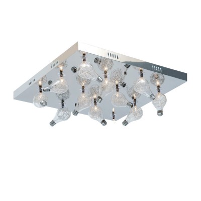 Люстра с пультом Mw light 300010712 Техно