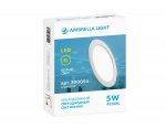 Светильник ультратонкий Ambrella DLR 5W 4200K 185-250V (50W) (D80mm/A70mm) DOWNLIGHT