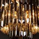 Торшер черный Divinare 3002/05 PN-6 NOVA GRIGIO