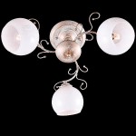 Светильник Eurosvet 30023/3 белый с золотом