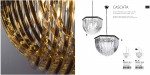 Светильник подвесной Divinare 3003/01 SP-8 CASCATA
