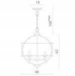 Светильник подвесной Divinare 3004/02 SP-3 CAMPO