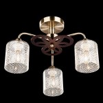 Светильник Eurosvet 30050/3 античная бронза/венге