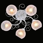 Светильник Eurosvet 30056/5 белый с золотом