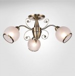 Люстра Eurosvet 30072/3 античная бронза