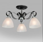 Светильник Eurosvet 30090/3 хром/черный