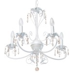 Люстра белая Mw light 301017105 Свеча