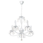 Люстра белая Mw light 301017105 Свеча