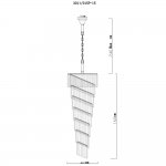 Подвесной светильник Divinare 3011/01 SP-15 CHARLOTTE