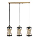 Подвесной светильник 30110/3GD AMB+BK ЭкономСвет