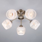 Люстра Eurosvet 30118/5 античная бронза