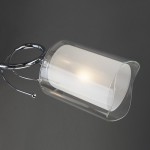 Плафон стекло двойное 100*130мм Е27 (42мм посадка) Евро 30122 Renee