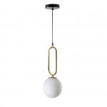 Подвесной светильник 30129/1BK+AB WT ЭкономСвет