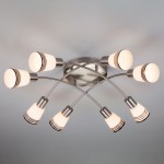 Люстра Eurosvet 30131/8 сатин-никель