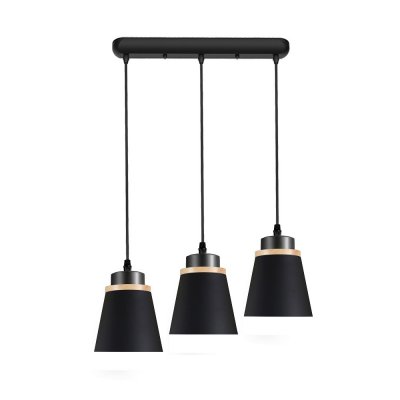 Подвесная люстра 30136/3L BK BK+WD ЭкономСвет