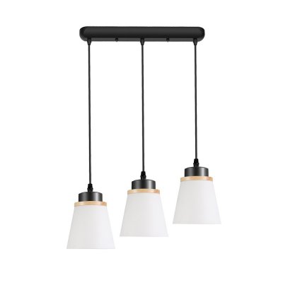 Подвесная люстра 30136/3L BK WT+WD ЭкономСвет