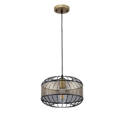 Подвесной светильник 30138/1MBK+GD ЭкономСвет Подвесной светильник 30138/1MBK+GD ЭкономСвет