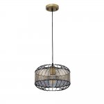 Подвесной светильник 30138/1MBK+GD ЭкономСвет