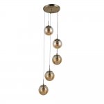 Подвесная люстра 30140/5AB AMB ЭкономСвет