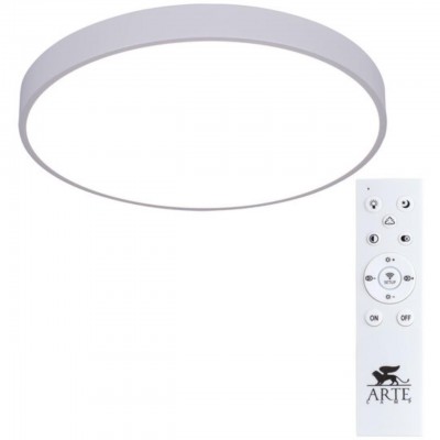 Светильник светодиодный 70Вт 500мм Arte Lamp A2670PL-1WH Arena белый с пультом Светильник светодиодный 70Вт 500мм Arte Lamp A2670PL-1WH Arena белый с пультом