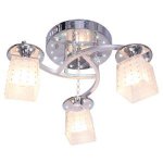 Потолочный светильник Экономсвет 30181/3CR+WT LED