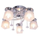 Потолочный светильник Экономсвет 30181/5CR+WT LED